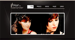 Desktop Screenshot of haironalexander.com.au