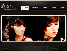 Tablet Screenshot of haironalexander.com.au